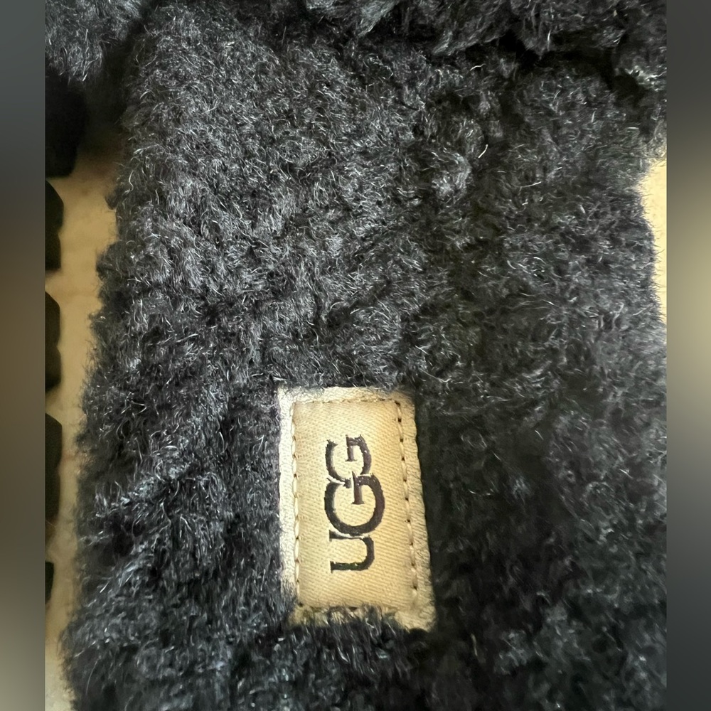 UGG Cozy Cozetta Curly Genuine Shearling Slide Slipper Platform Slippers NWOB - Picture 3 of 5